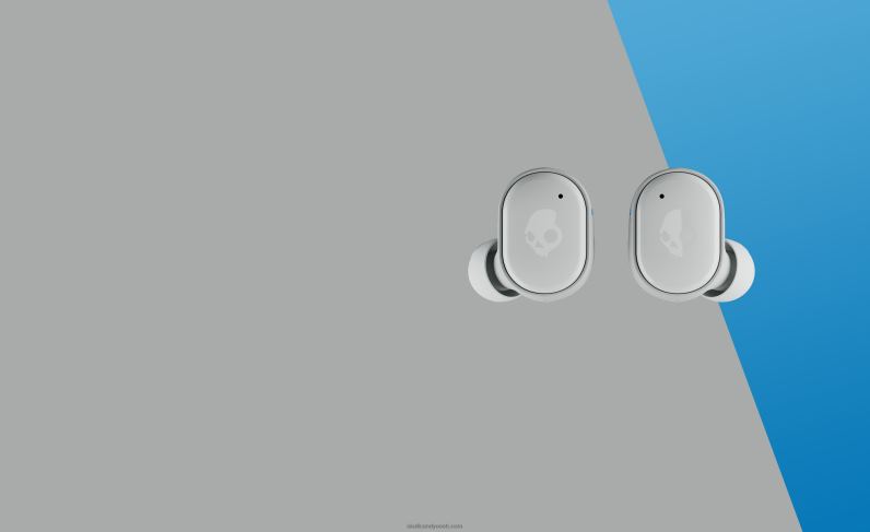 Täiendatud tehnilised esmaklassilised heli jahvatavad tõelised juhtmevabad kõrvaklapid TP86D10 helehall/sinine Skullcandy