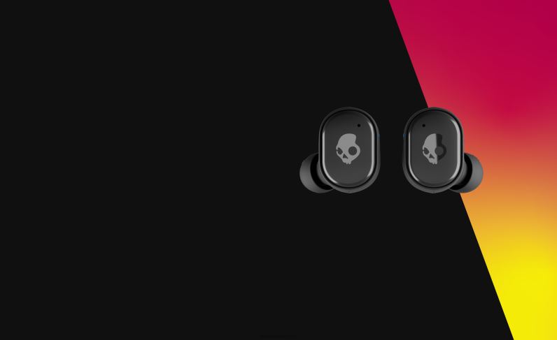 Täiendatud tehnilised esmaklassilised heli jahvatavad tõelised juhtmevabad kõrvaklapid TP86D9 tõeline must Skullcandy