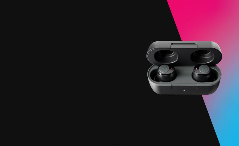 Täiesti juhtmevabad hädavajalikud noolega tõelised 2 juhtmevabad kõrvaklapid TP86D24 tõeline must Skullcandy