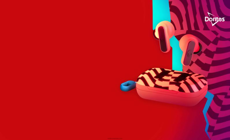 skullcandy x doritos peenraha 2 tõelist juhtmevaba kõrvaklappi TP86D3 doritos punane Skullcandy