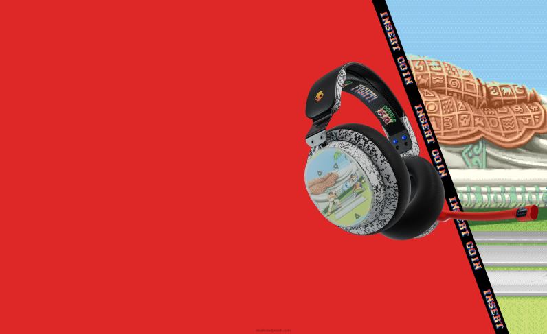 skullcandy x street fighter plyr mitmeplatvormiline juhtmevaba mängupeakomplekt TP86D69 tänavavõitleja Skullcandy