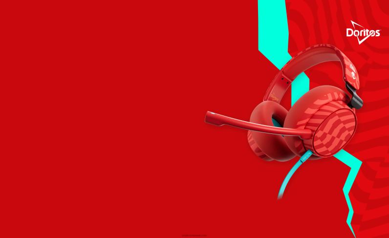 skullcandy x doritos slyr mitmeplatvormiline juhtmega mängupeakomplekt TP86D70 doritos punane Skullcandy