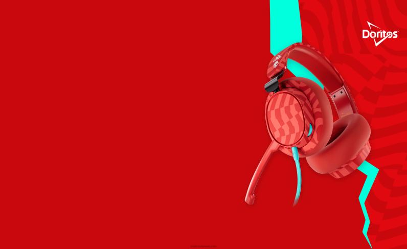 skullcandy x doritos slyr mitmeplatvormiline juhtmega mängupeakomplekt TP86D70 doritos punane Skullcandy